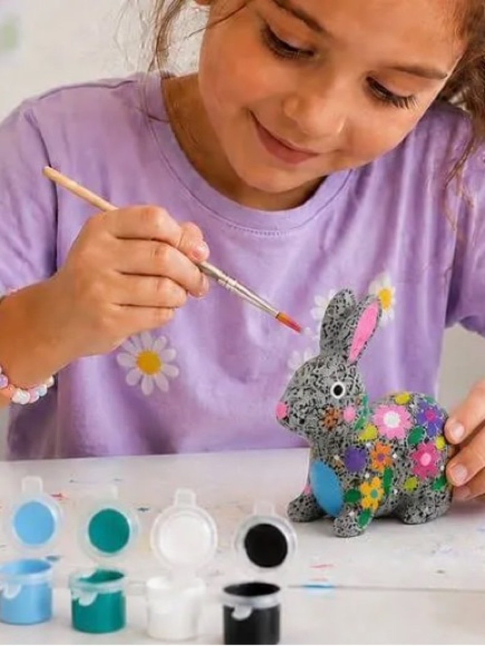 Rock Pets Paint-Your-Own Rabbit Paint Kit - Picture 3 of 4